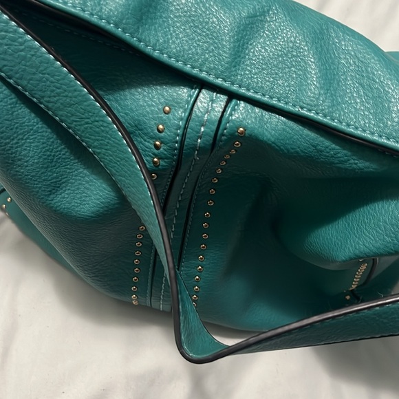 Montana West Large Leather Hobo Handbag Women's Concealed Carry Studded. - Picture 5 of 7